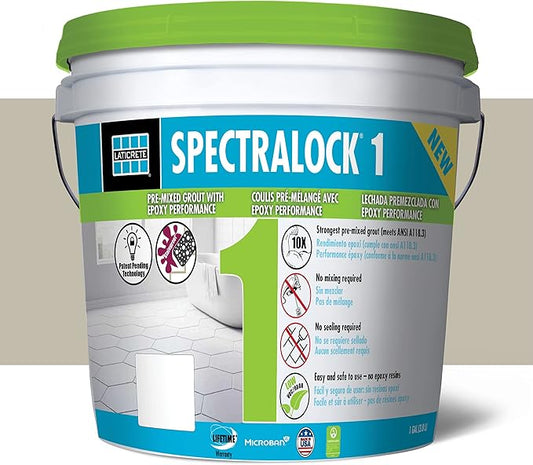 LATICRETE SPECTRALOCK® 1 Pre-Mixed Grout #17 Marble Beige