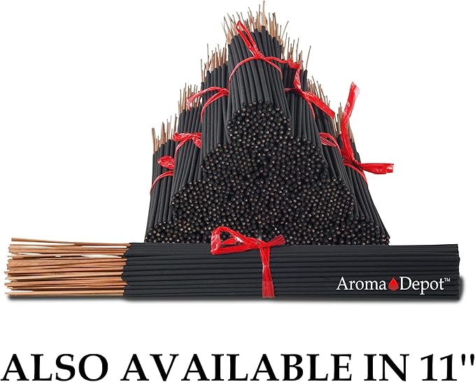 Cappuccino Coffee Type Most Exotic Charcoal 7'' Incense Sticks. Approx. 85 to 100 Sticks Per Bundle, Length - 7 Inches, Each Natural Stick Burns for 35 to 45 mins Each. Long Lasting.100% Pure