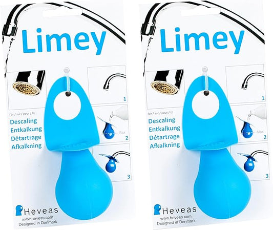 Tap Descaling Gadget for Lime Scale Removal, Blue 2 Packs