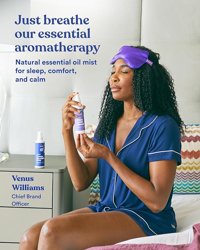 ASUTRA Multi-Use Essential Oil Aromatherapy Pillow Spray (Lavender & Chamomile), 4 fl oz Aluminum Bottle – Mist for Face, Body, Rooms & Linens – Car, Fabric, and Bathroom Freshener