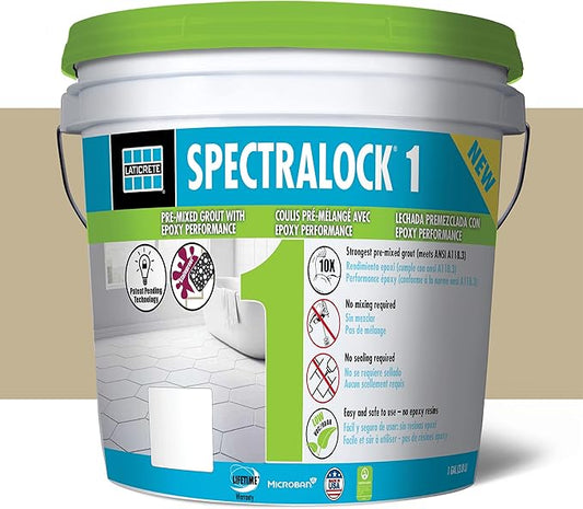 LATICRETE SPECTRALOCK® 1 Pre-Mixed Grout (#81 Butter Cream)