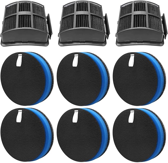 2998 Filter Kit Fit for Bissell 2998 Multiclean Lift-Off Pet Vacuum, Fit for Bissell 2998 2999 2849 3000 3057 2849 28524 2920 3059 3399 2852 3125W 31269 Vacuum, Part 1625641