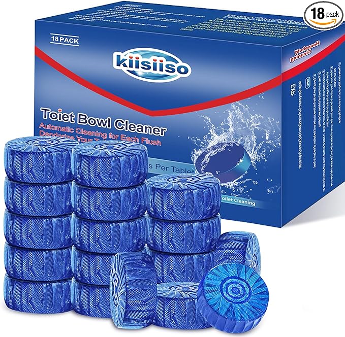 Blue Clean Bubbles Bathroom Bowl