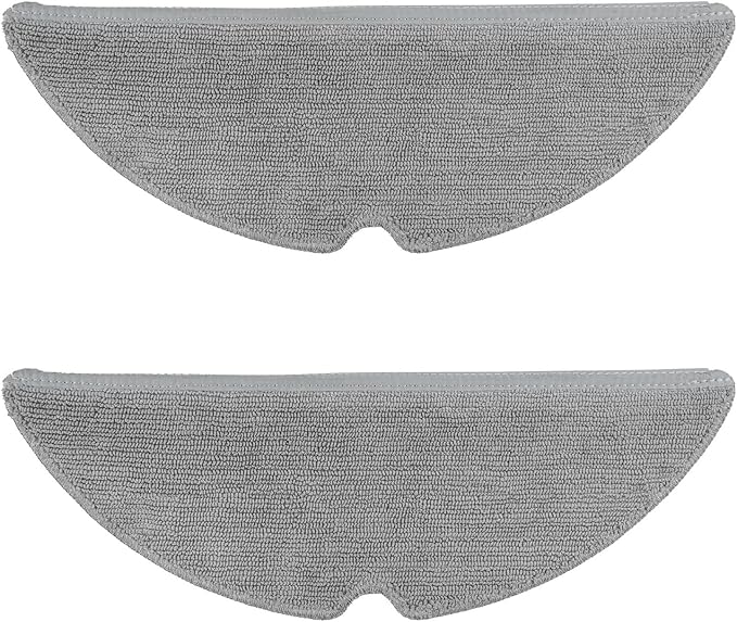 Compatible with D60S, D60S MAX, LiDAR Navigation Smart Vacuuming and Mopping Robot, Replacement Accessories Mop Pad (2 Packs)