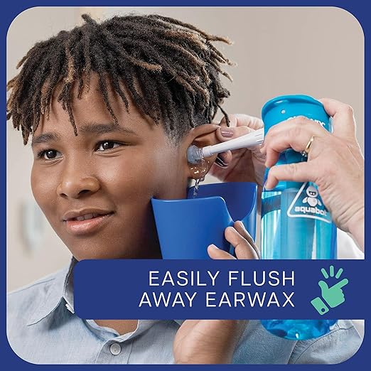 Bionix - OtoClear Aquabot Ear Irrigation Kit, Comfortable, Easy-to-Use, for Safe Earwax Removal, Ideal for Healthcare Providers, Soft & Flexible (22-Piece Set)