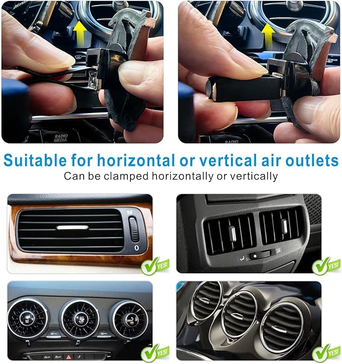 Halloween Decor for Car Horror Air Fresheners Vent Clips Car Diffuser Outlet Fan Vent Perfume Clips Funny Dashboard Decorations for Automotive Truck Scents Gadgets Cool Easter Gifts for Women Men
