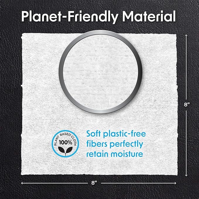 Wipex Gym Wipes Bundle: (1) Premium Black Wipe Dispenser with Trash Bin - Durable Stainless Steel and (1) 800ct Sanitizing Fitness Wipes Refill Roll - Suitable Use for Schools, Gyms, and Public Venues