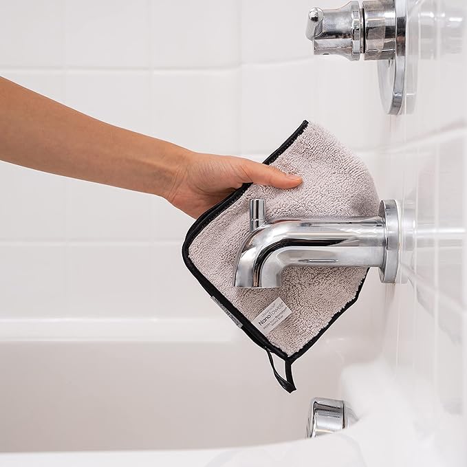 Stainless Steel Cleaner | The Amazing Chemical Free Stainless Steel Cleaning Reusable Wipe Cloth | Kid & Pet Safe | Nano Blue 7x16 (1 pc)