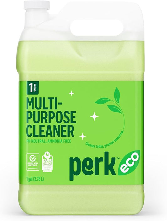 Sustainable Earth Ready‑to‑Use All‑Purpose Cleaner Refill, 1‑Gallon Bottle — Multi‑Surface Cleaning Solution for Kitchens, Floors & Commercial Facilities