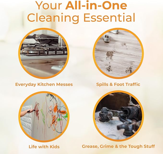Citrus Sparkle Natural Cleaner and Degreaser Concentrated Gallon 128 oz