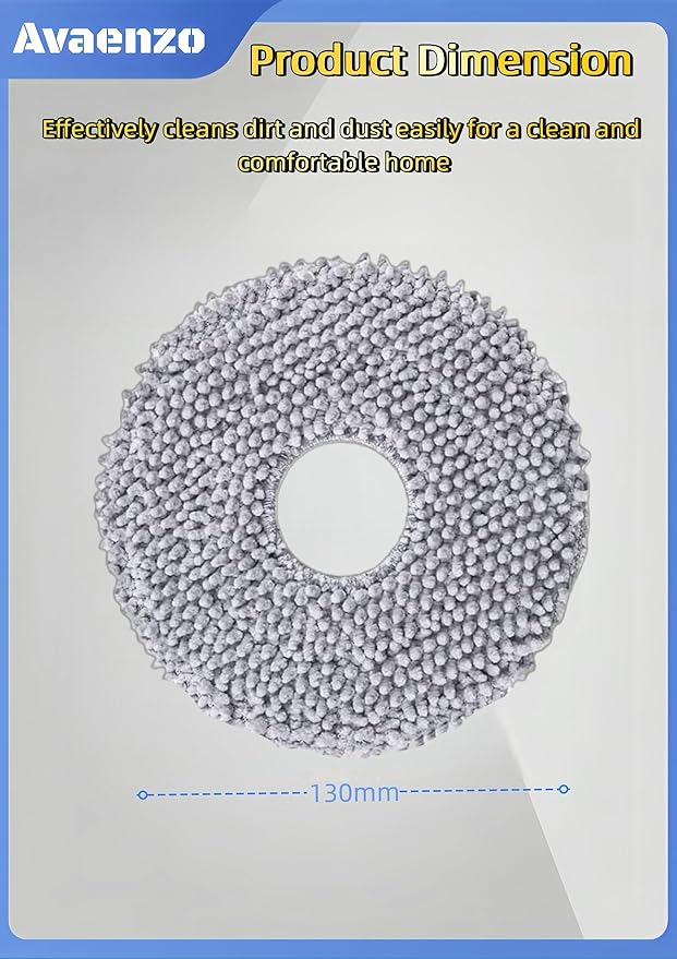 Replacement Mop Pads Compatible with iRobot Roomba Plus 405 505 Combo Robot VacuumRobot Vacuum 6 Mop Cloth