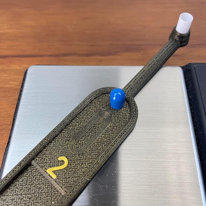 Single Capsule Scoop - Size 2 - A Tool for Weighing and Filling Capsules (Filling Tool for Empty Pill Capsules Filler, Capsules Size # 000 00 0 1 2 3 4 5 (2 Capsule Size), Various