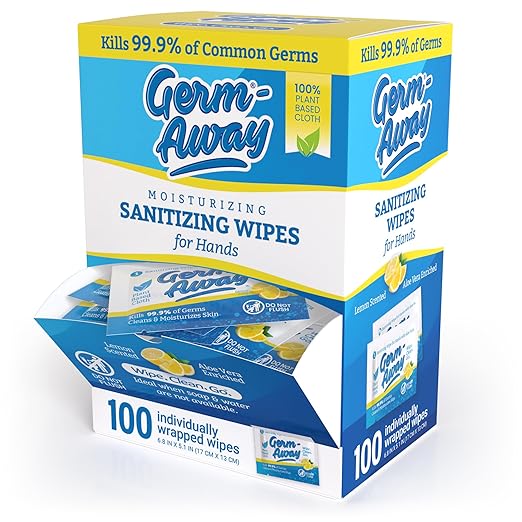Restaurant Bundle - Get 400ct Wipex Table Bussers Natural Table Wipes and 100ct Individually Wrapped Hand Wipes
