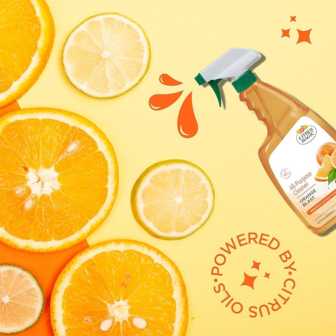 Citrus Magic All Purpose Cleaner, Orange Blast, 22-Fluid Ounce