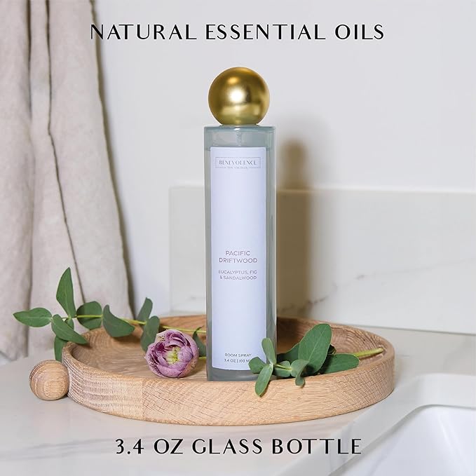 Eucalyptus & Sandalwood Room Spray | Benevolence LA Air & Fabric Freshener for Home & Linen | Refreshing Woodsy Scent, Relaxing Home Fragrance, Gift Idea for Her & Gifts for Women