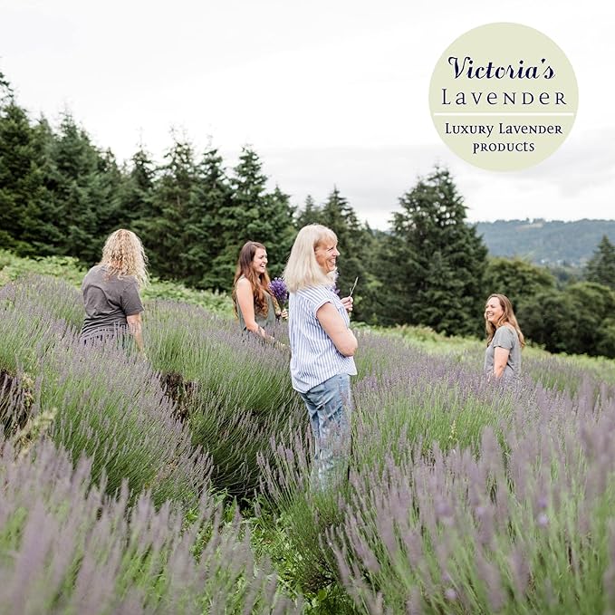 Victoria's Lavender Room Fragrance Spray - Air Freshener & Odor Eliminator - Lavender Rosemary Spray - Luxury Essential Oil Scent for Home & Bathroom - Aromatherapy Relaxation - 1 Pack, 4 fl oz