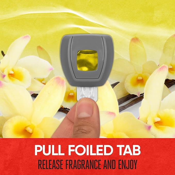 Motor Trend Vent Clip Air Freshener - Long Lasting Fresh Scents for Cars, Trucks, and SUVs - Cherry Scent