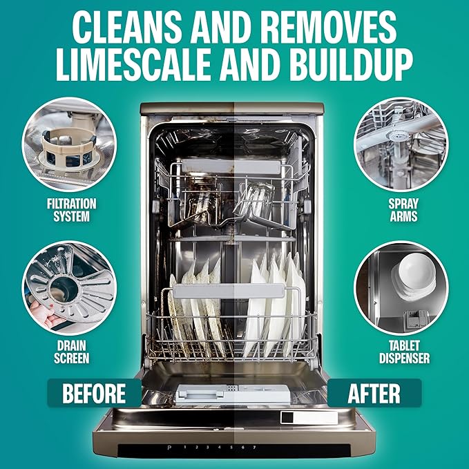Garbage Disposal, Dishwasher Cleaner, and Washing Machine Cleaner Tablets bundle