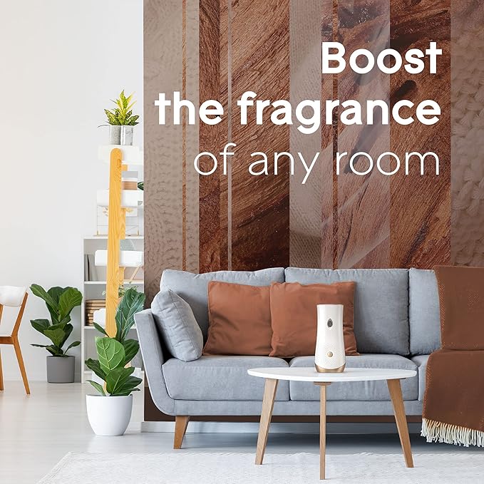 Glade Automatic Spray Refill and Holder Kit, Air Freshener for Home and Bathroom, Cashmere Woods, 6.2 Oz