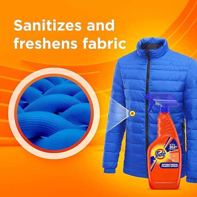 Tide Fabric Spray, 3 Count, 22 Fl Oz Each