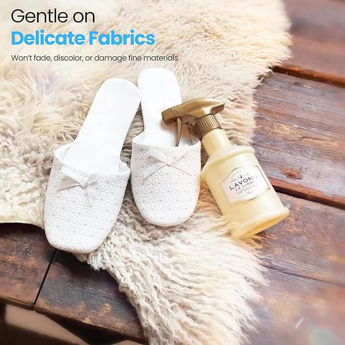 LAVONS LE LINGE Fabric Refresher Luxury Garden, Natural Shoe Deodorizer Spray, Clothing & Clothes Smell Good for Kid, Pet, and Sensitive Skin Made in Japan 12.5Fl Oz/370mL