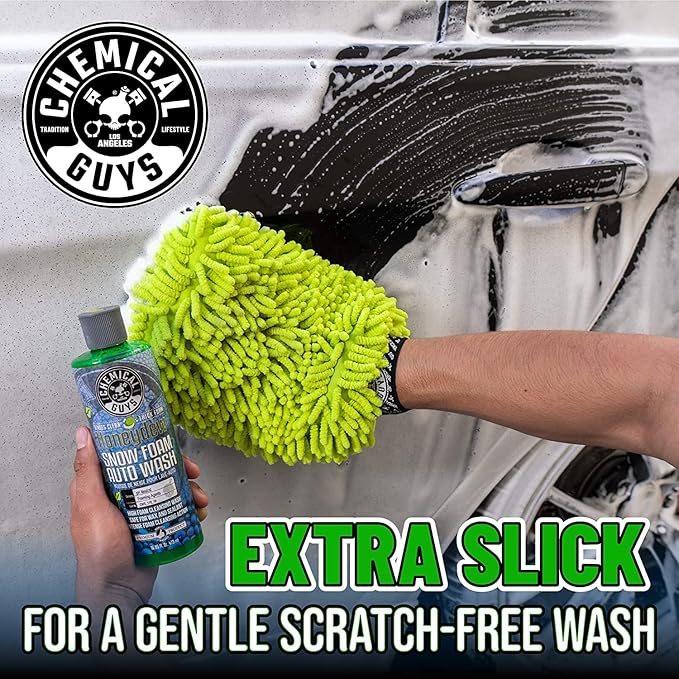 Chemical Guys 8-Piece Arsenal Builder Car Wash Kit - Includes Bucket, Dirt Trap, Lid, Wash Mitt, Air Fresheners & (3) 16 oz Car Care Chemicals, Complete Cleaning Kit for Trucks, SUVs & More