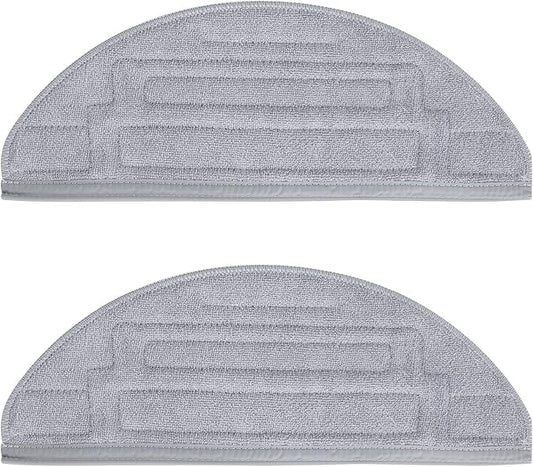 roborock 2 Pack Microfiber Mop Cloths for S8 Pro Ultra Robot Vacuum Cleaner, with Dual Sonic Vibrations Modules, Mop Pad Replacement Accessories