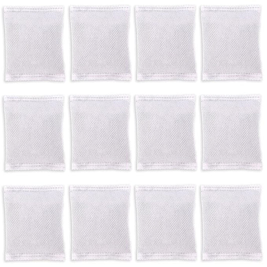 12pcs Carbon Filter Refills for Diaper Genie, Activated Charcoal Smell Absorbing Deodorizer Complete Bulk for Playtex Diaper Genie Cans Closets & Shoe Cabinets (20g)