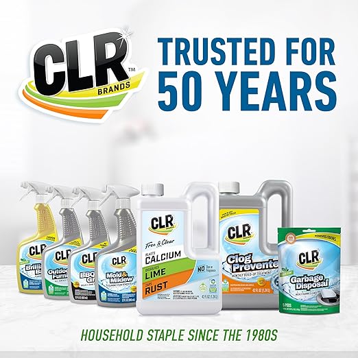 CLR Brands® Garbage Disposal Foaming Cleaner combines a powerful fast-dissolving formula with a fresh, clean-scented pod to safely clean and remove disposal odors without scrubbing. Use weekly.