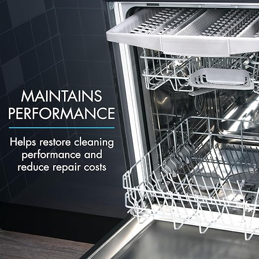 Glisten Dishwasher Magic Machine Cleaner and Disinfectant 2-Pack and Washer Magic Washing Machine Cleaner