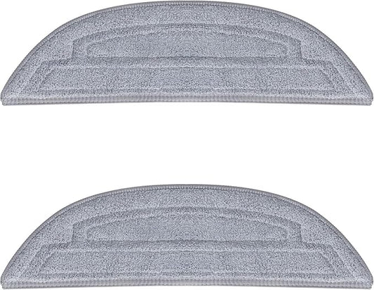 roborock 2 Pack Microfiber Mop Cloths for S8 MaxV Ultra, S8 Max Ultra Series, S8 Max(V) Ultra with R&D, Robot Vacuum Cleaner, with Dual Sonic Vibrations Modules, Mop Pad Replacement Accessories