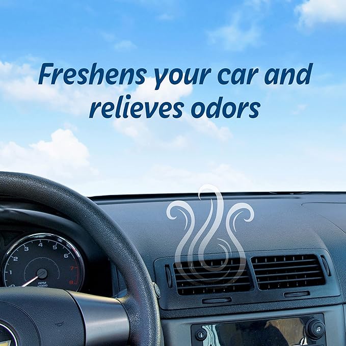 Refresh Your Car! E300888902 Dual Scent Vent Stick, Alpine Meadow and Summer Breeze, 4 Per Pack