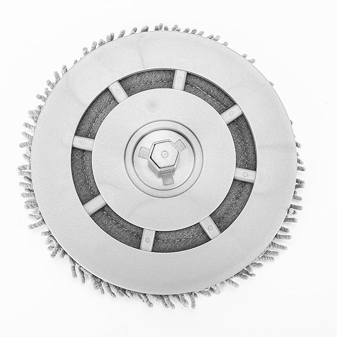 8Pcs Microfiber Mop Cloth & Mop Tray Compatible with Roborock Q Revo Vacuum Cleaner, Washable Mop Pad Replacement Accessories Cloth Holder Mount Spare Parts