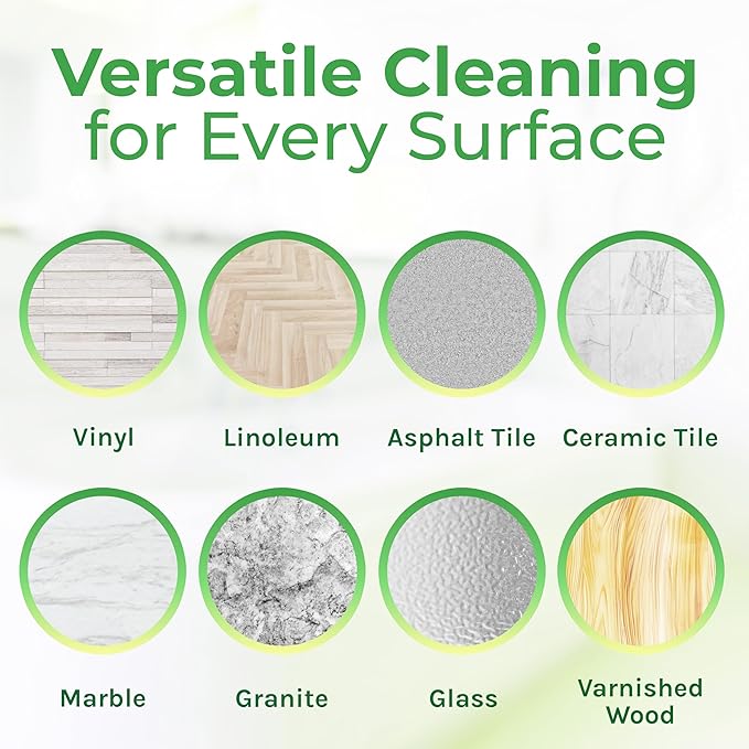 Hygea Natural Lemon Fresh All Purpose Cleaner - Chemical-Free - Removes Soil, Dirt & Grease - Wet Gloss Finish - Biodegradable, pH-Neutral & Ammonia Free (24oz Spray & 128oz Concentrated Gallon)
