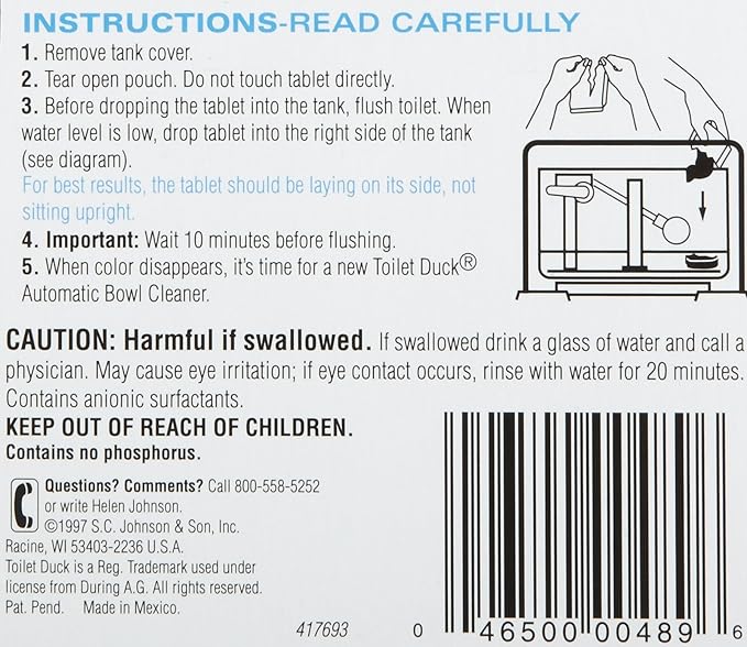 Toilet Duck Blue Cleanser