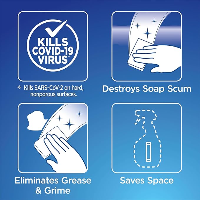 Clorox Disinfecting Multi-Purpose, Household Essentials, Cleaning Refills for Clorox Multi-Purpose Cleaning System, 2 Count