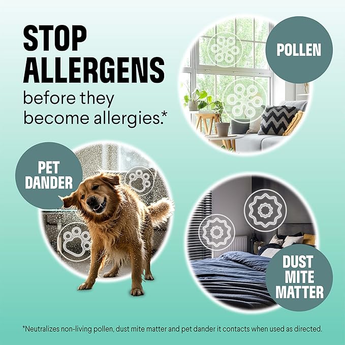 Clorox PURE Allergen Neutralizer Daily Air Spray, Clean Breeze, 8 Ounces (Pack of 2)