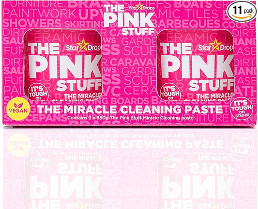 Stardrops - The Pink Stuff - The Miracle All Purpose Cleaning Paste 850g Twin Pack (Pack of 11)