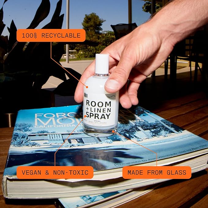 DedCool Room + Linen Spray | 01 Taunt | Natural Fabric & Linen Spray | Non-Toxic, Essential Oil Infused | Freshens Home, Bedding, Couch, Closet & Bath | 3 fl oz