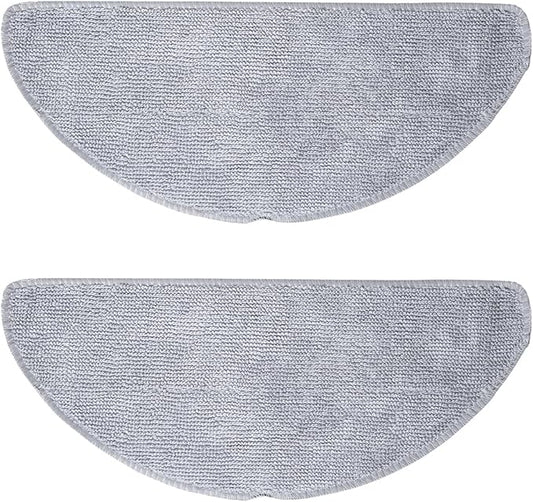 roborock 2 Pack Microfiber Mop Cloths for Q7 M5, Q7 M5+, Q7 L5, Q7L5+ Robot Vacuum Cleaner, Mop Pad Replacement Accessories