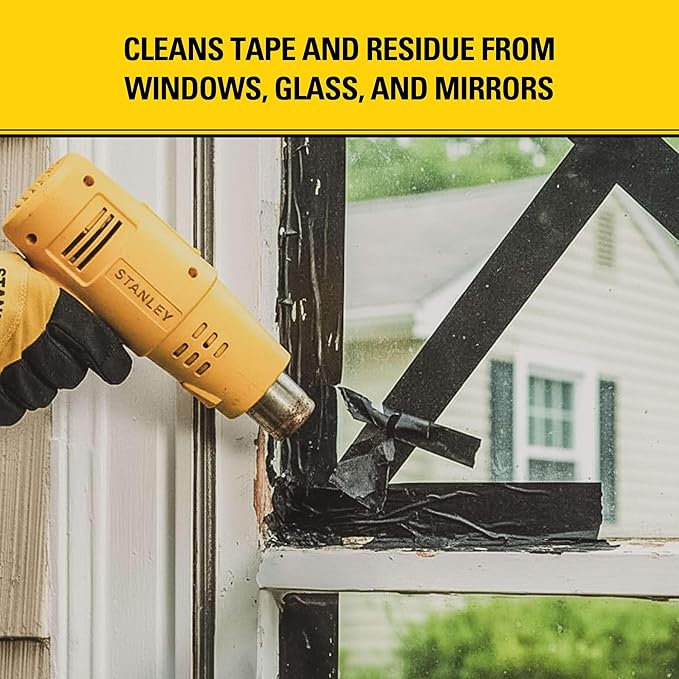 STANLEY T242 Label & Sticker Remover - Automotive-Grade Adhesive Cleaner - Safely Removes Adhesive Residue on Auto Surfaces - 5 oz - 12 Pack