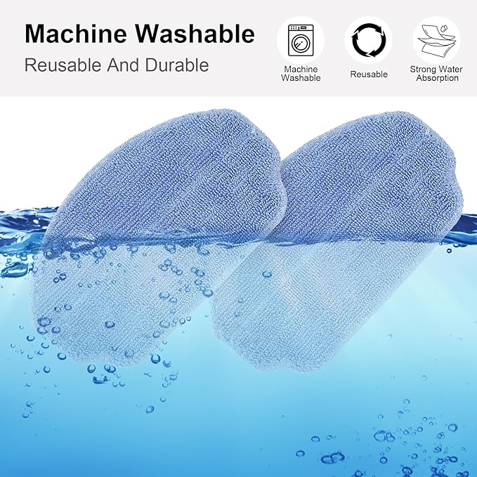 Mop Pads Replacement Holder Set for MAMNV BR150/BR151, for ZCWA BR150/BR151, for ONSON BR150/BR151, for GTTVO BR150/BR151, for MANVINS G20 Robot Vacuum Cleaner