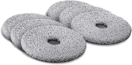 iRobot짰 Roomba짰 Authentic Replacement Parts - DualClean??Mop Pads for Roomba짰 Plus 405 & 505 Combo Robots, 6-Pack