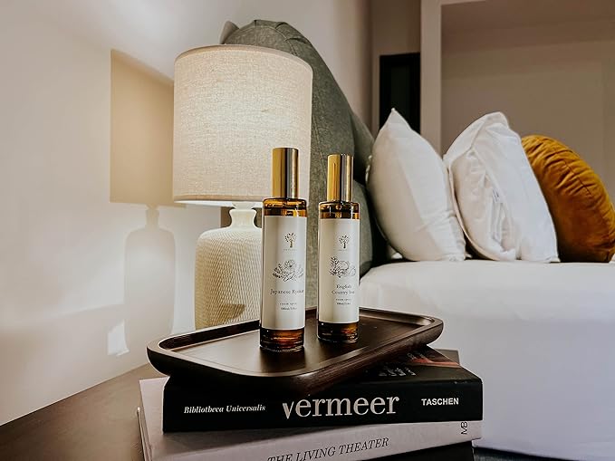PRISTINE English Country Inn Linen & Room Spray Air Freshener, Made With Essential Oils, Fragrance room spray with Strawberry and Vanilla 3.4oz Pillow Spray