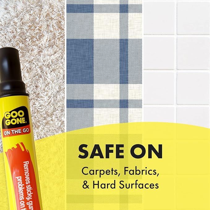 Goo Gone on the Go Pen - Adhesive Remover - Quickly Removing Stubborn Stickers Crayon Tape and More