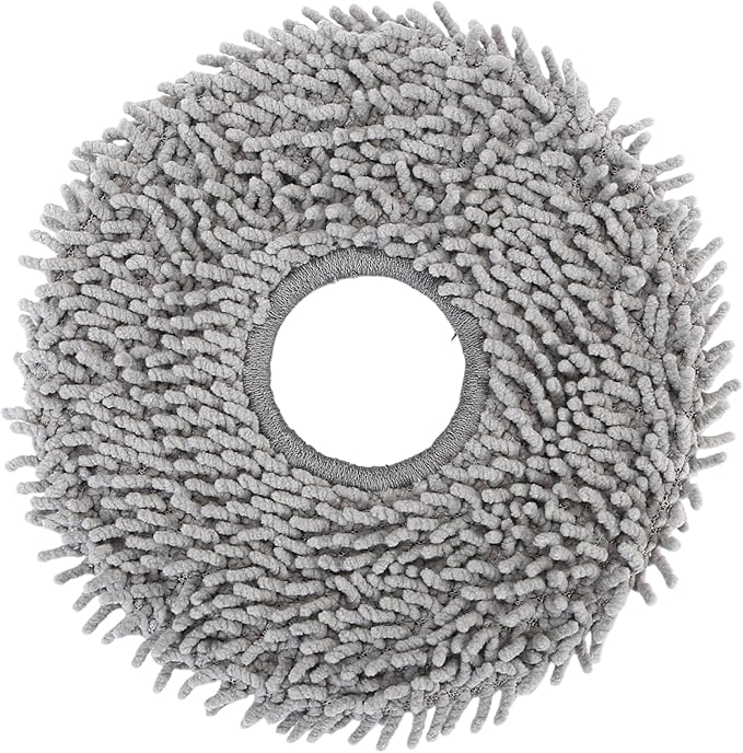 8Pcs Microfiber Mop Cloth & Mop Tray Compatible with Roborock Q Revo Vacuum Cleaner, Washable Mop Pad Replacement Accessories Cloth Holder Mount Spare Parts
