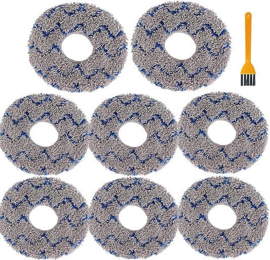 Mop Pads Compatible with ECOVACS DEEBOT X1 Omni / T20 Omni/ T10 Omni/ X2 Omni Series Robot Vacuum and Mop Cleaner - Reusable and Washable Replacement Mop Head Cloth竊? Pack竊?"<div>