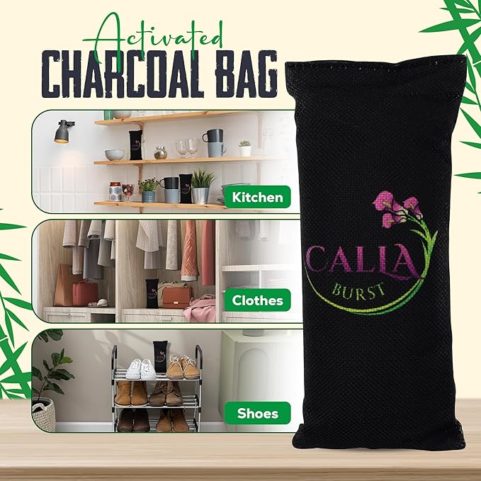 Charcoal Odor Absorber bag (4 Pack - 75 Gram)