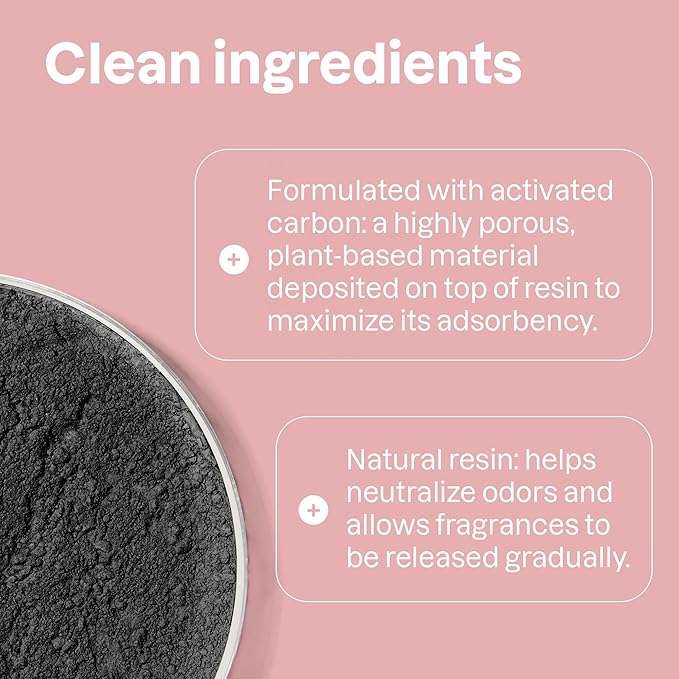 ATTITUDE Baby Air Purifier, Activated Carbon Freshener, Odor Remover, Plant and Mineral-Based, Vegan, Pear Nectar, 8 Ounces (Pack of 12)