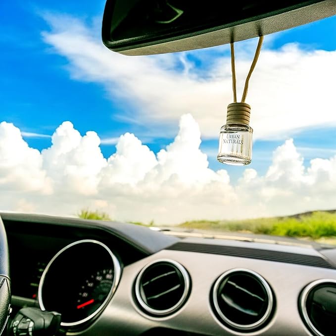Urban Naturals Spaceman Car Air Freshener for Women | Alien Perfume Inspired Hanging Diffuser with Vent Clip | Strong Car Fresheners with Odor Eliminating Technology | Made in USA (1 Pack)